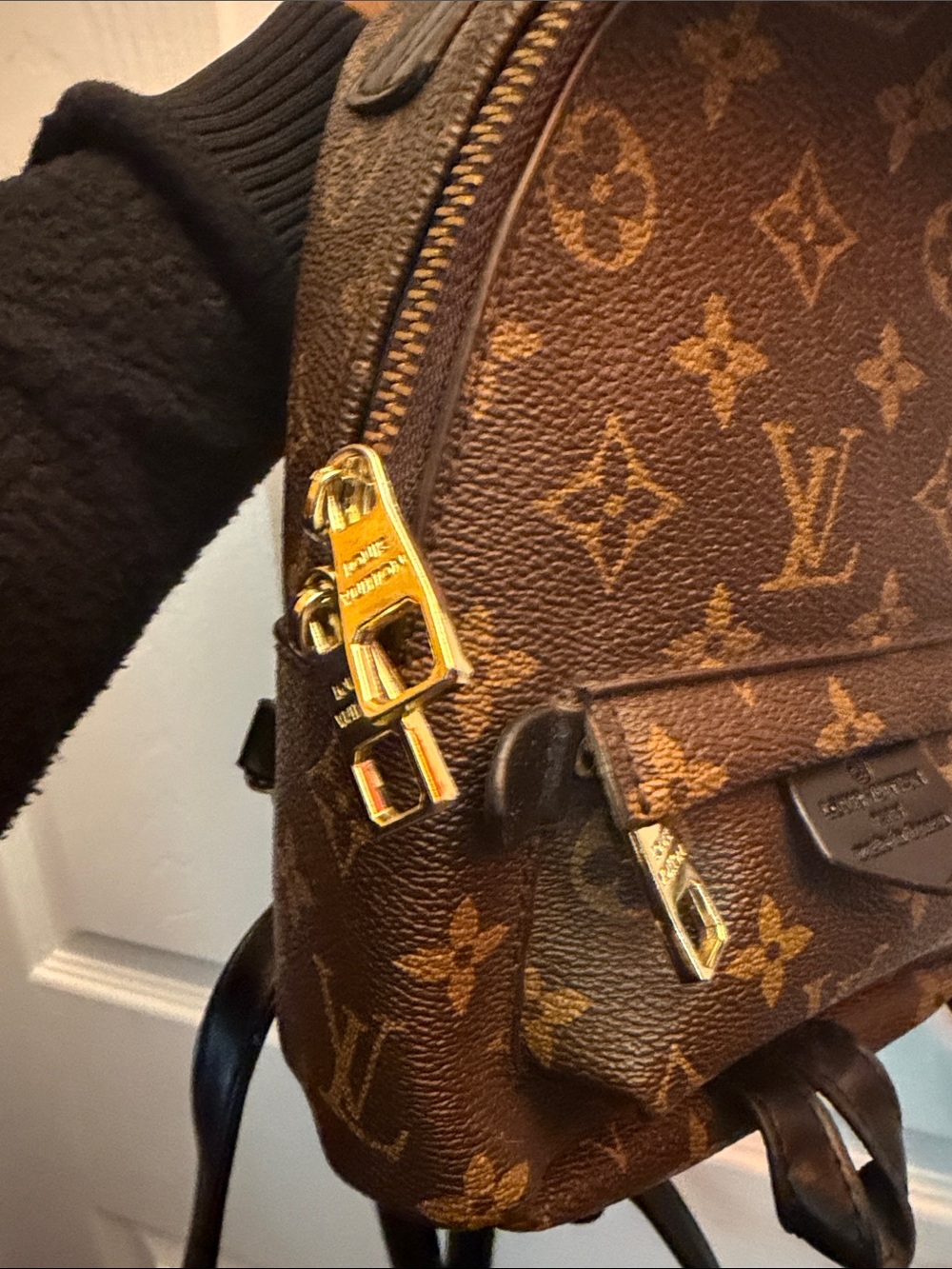 Brown Monogram Mini Backpack